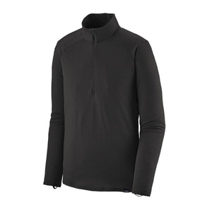 Patagonia Mens Capilene Thermal Weight Zip Neck Black