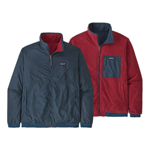 Patagonia Men's Reversible Shelled Microdini Jacket Tidepool Blue
