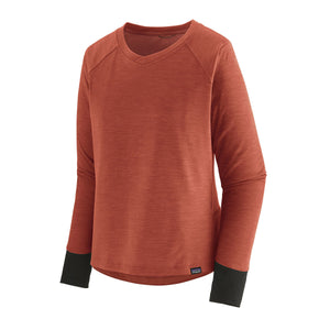 Patagonia Women's Long-Sleeved Dirt Craft Bike Jersey Burl Red