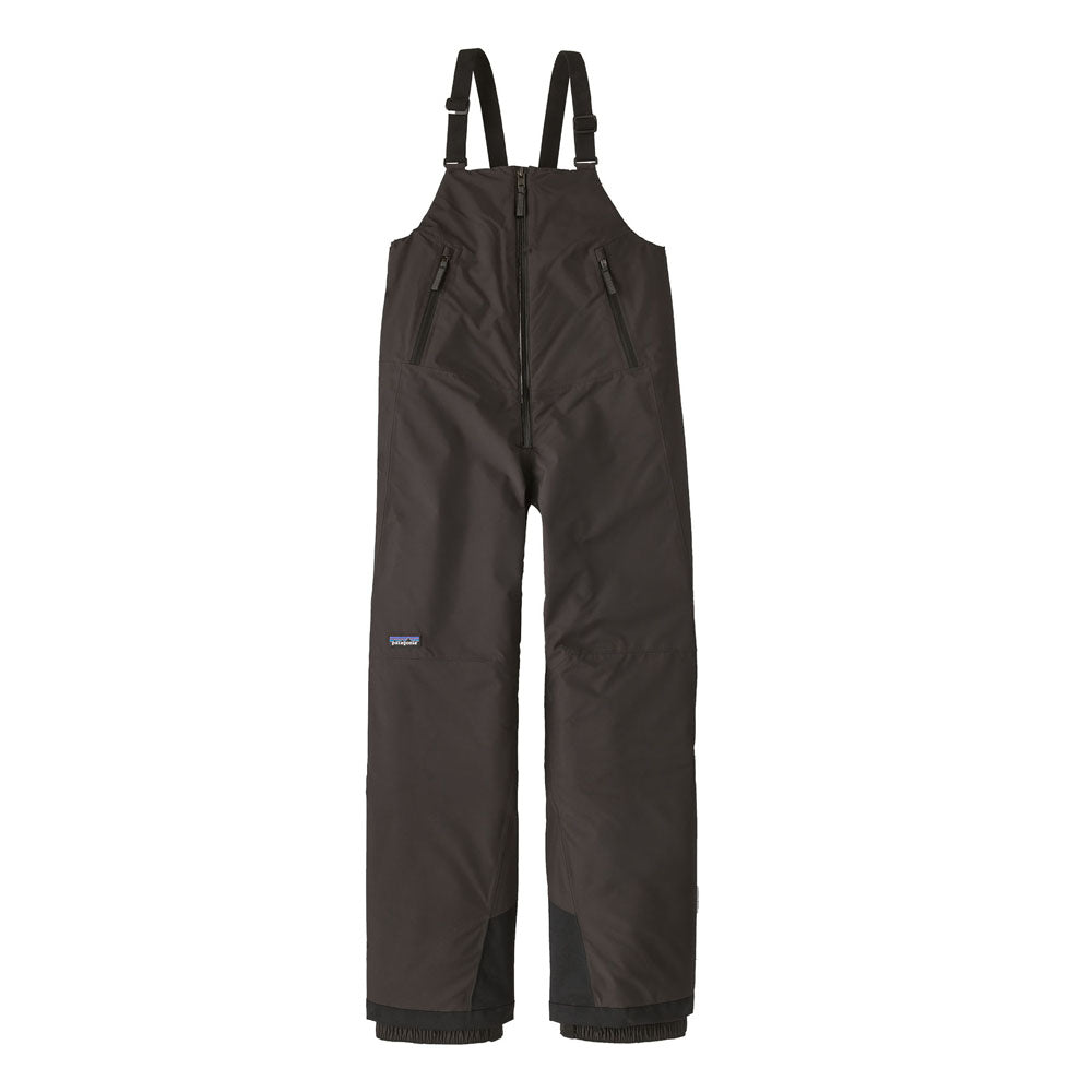 Patagonia Kids Powder Town Bibs Black