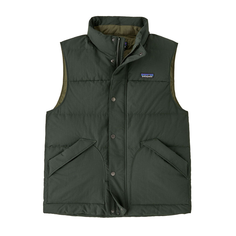 Patagonia Mens Downdrift Vest Old Growth Green