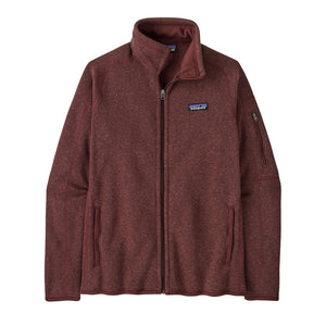 Patagonia Womens Better Sweater Jacket Dark Ruby