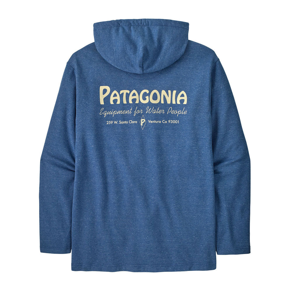 Patagonia Mens Lightweight Water People Wildrise Hoody Water People Banner: Clement Blue