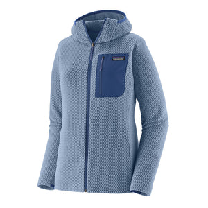 Patagonia Womens R1 Air Full-Zip Hoody Barnacle Blue