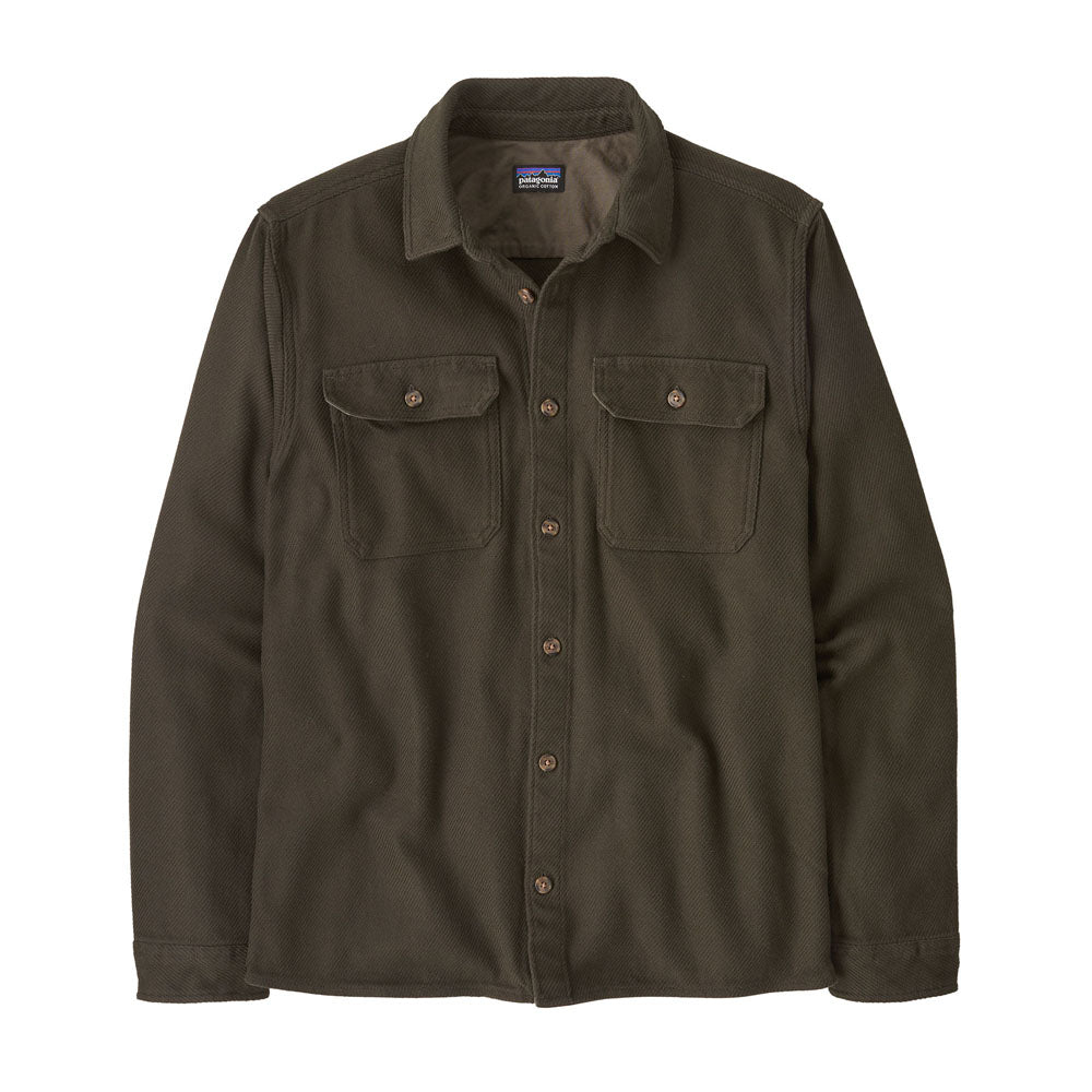 Patagonia Mens Fjord Loft Shirt Otter Brown
