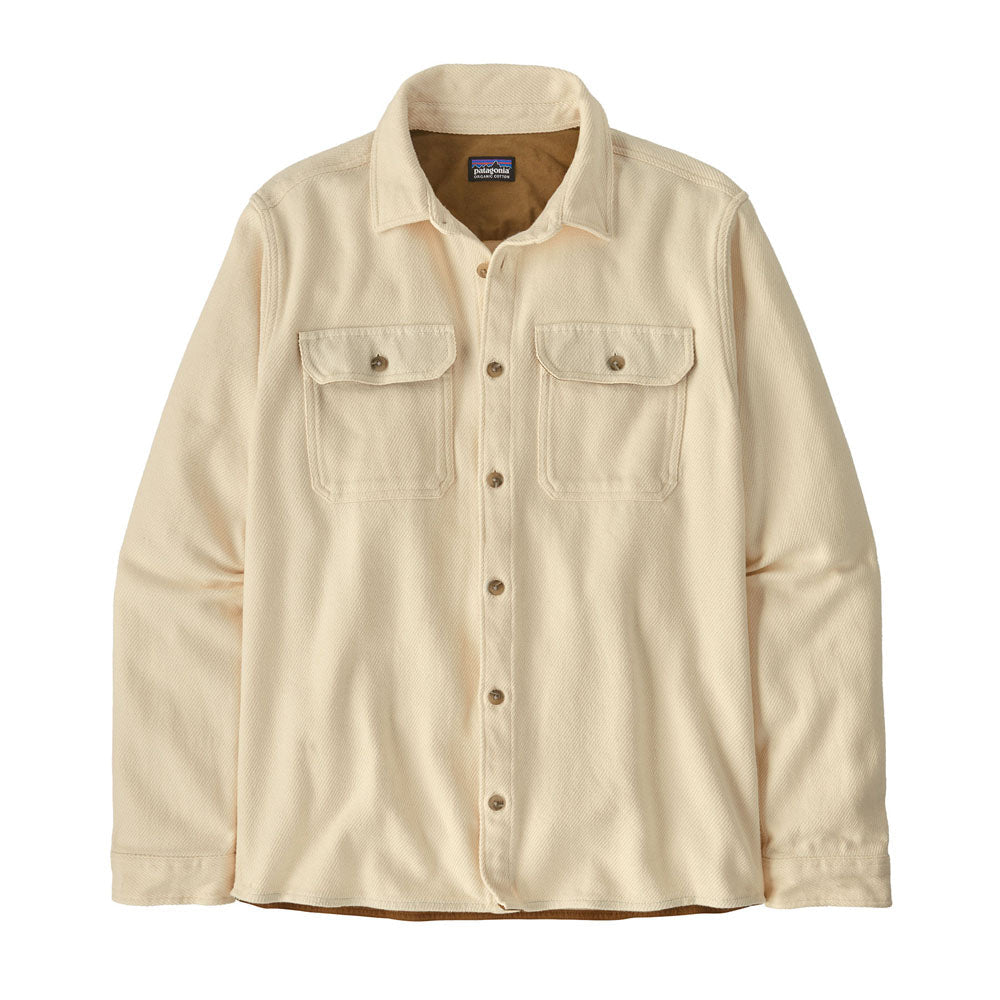 Patagonia Mens Fjord Loft Shirt Undyed Natural