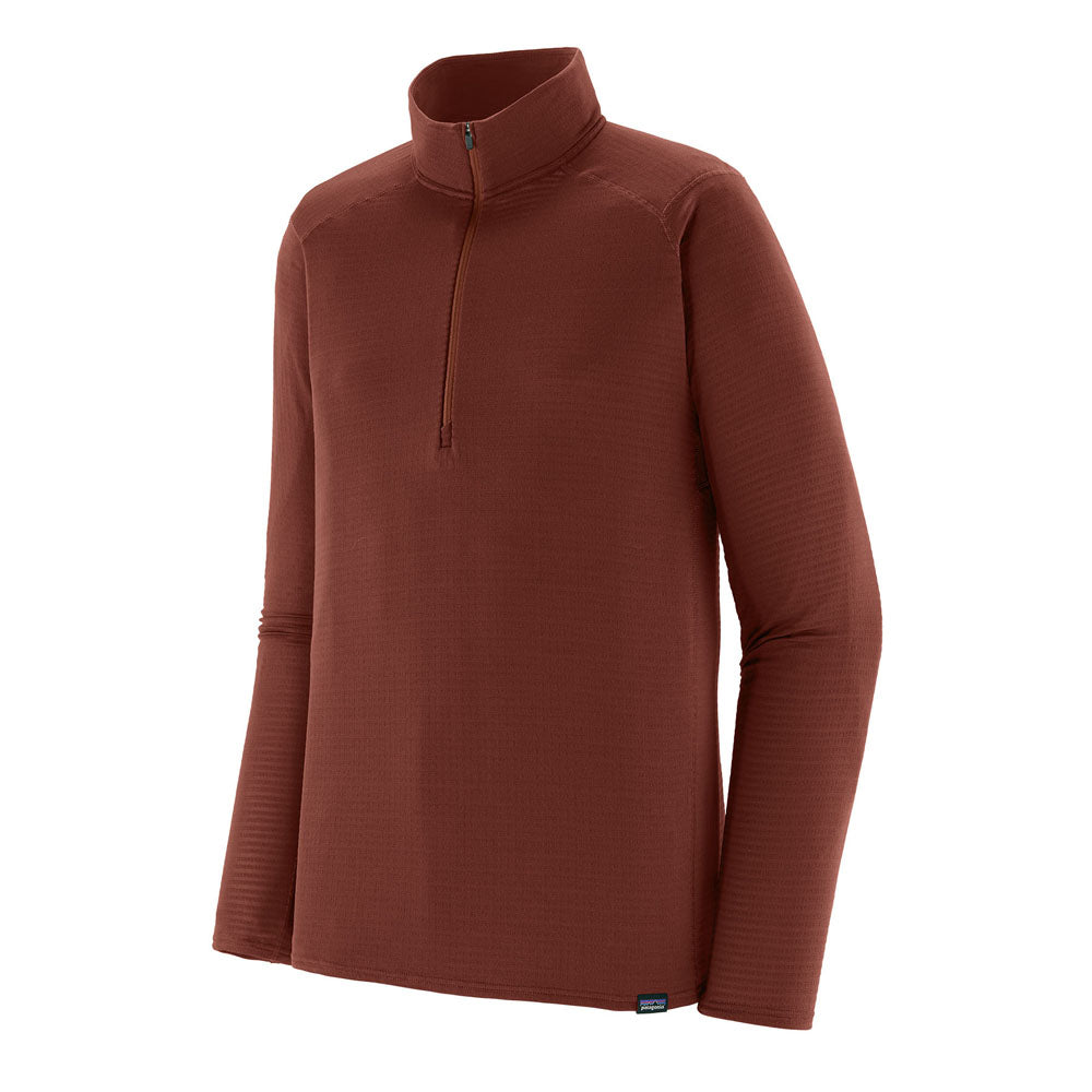Patagonia Mens Capilene Thermal Weight Zip Neck Dried Vanilla