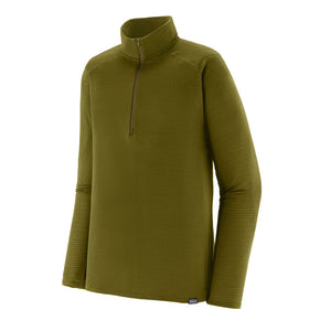 Patagonia Mens Capilene Thermal Weight Zip Neck Pond Green