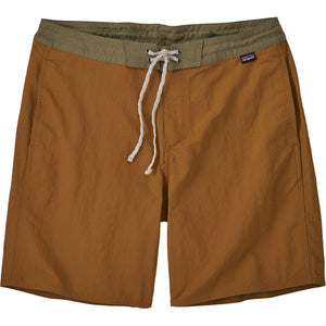 Patagonia Men's Wavefarer Hybrid Walk Shorts - 18 " Tree Ring Brown