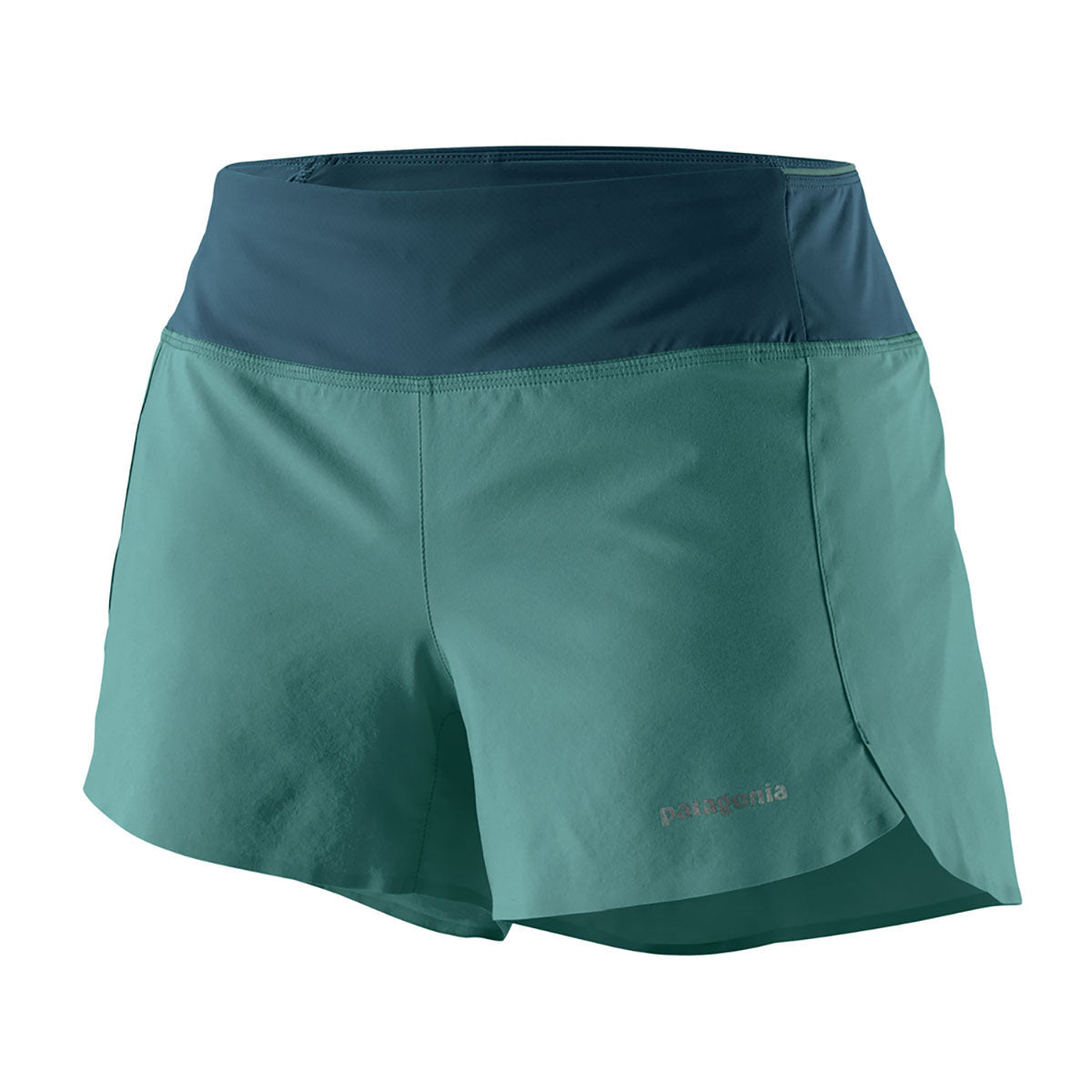 Patagonia Womens Strider Pro Shorts - 3 1/2 in. Wetland Blue