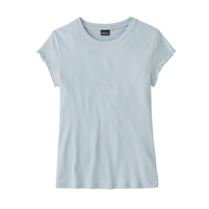 Patagonia Womens Rib-Knit Top Fleck Blue