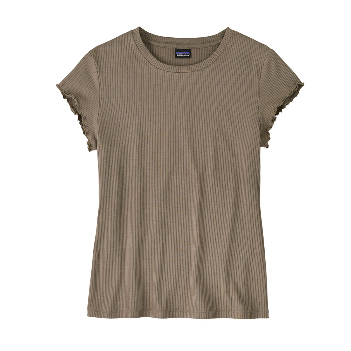 Patagonia Womens Rib-Knit Top Wing Grey