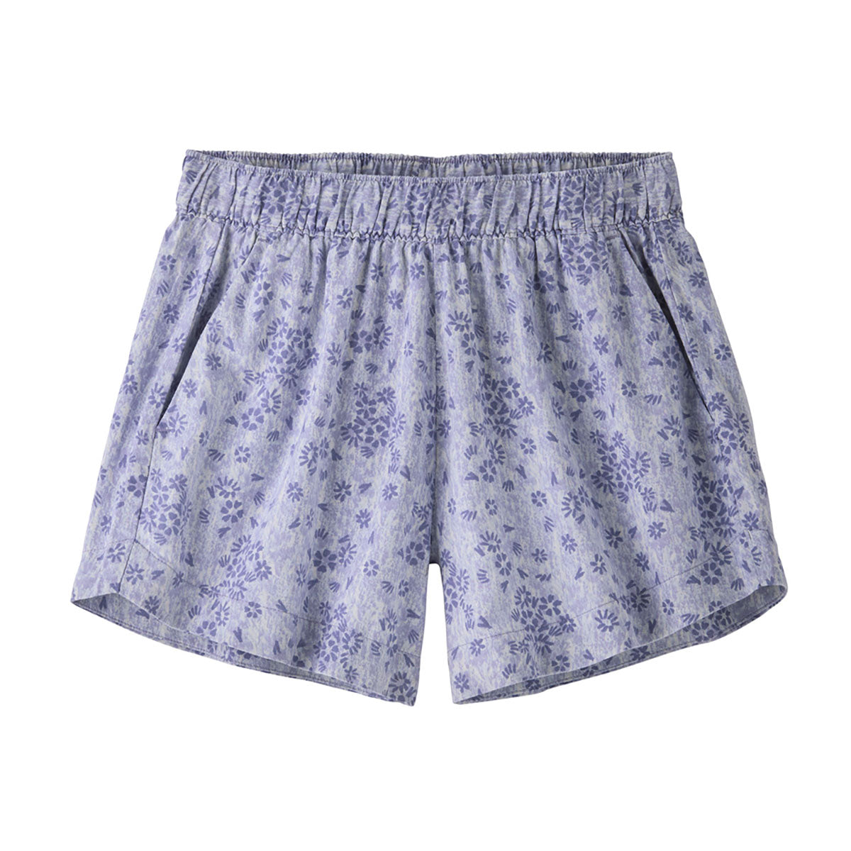 Patagonia Womens Garden Island Shorts - 3 1/2 Wildflower Pastel: olstice Purple / S