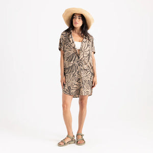Roark Womens Bless Up Dress Khaki