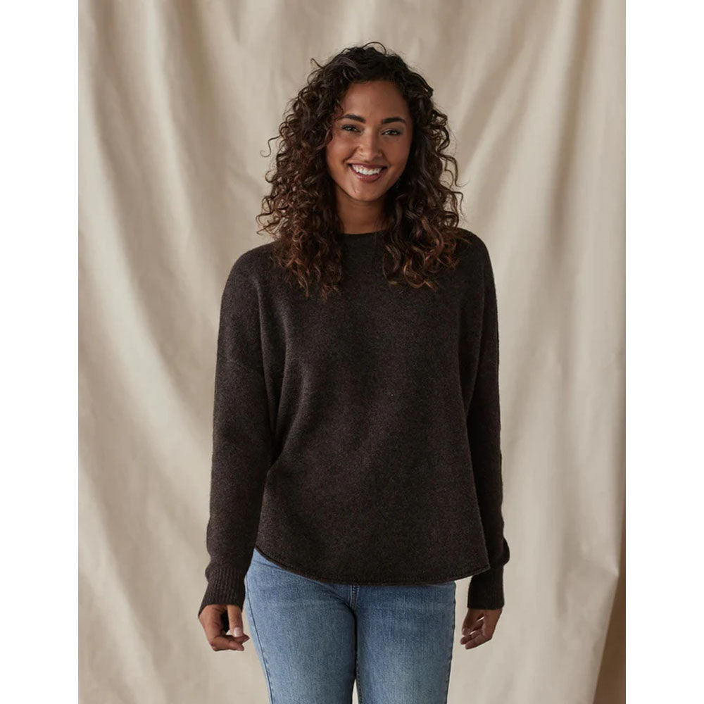 The Normal Brand Women's Marianna Crewneck Sweater Umber