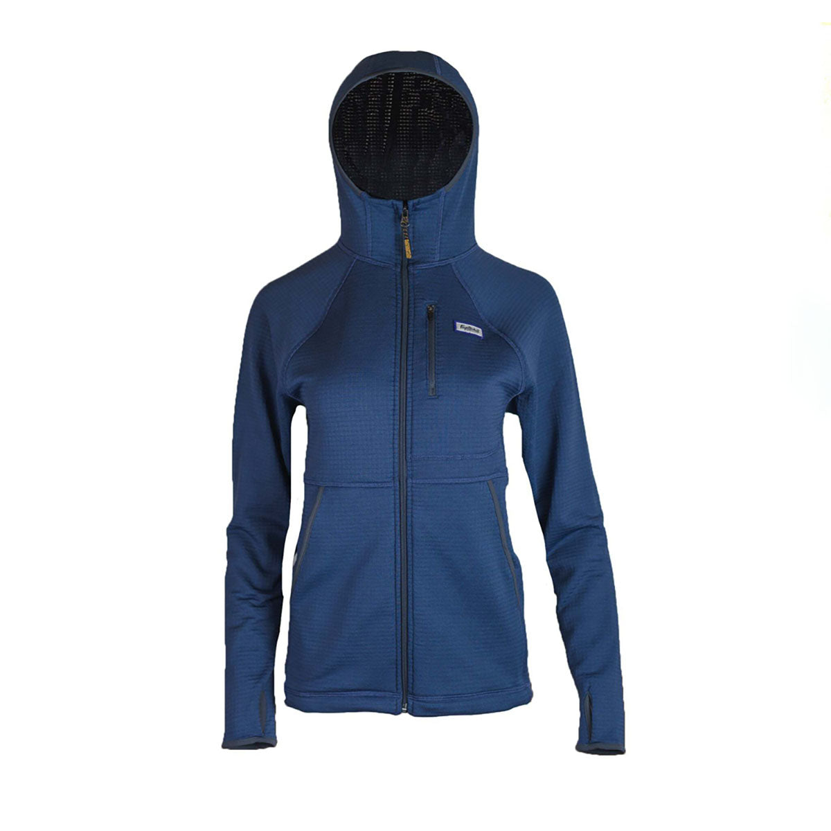 Fayettechill Womens Loma Hoodie Glass Blue