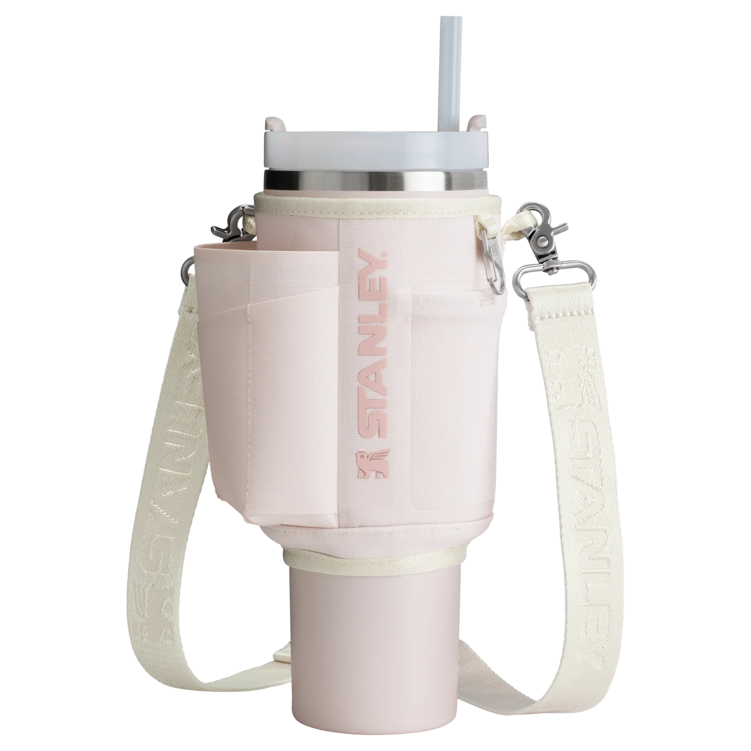 Stanley The All Day 40oz Quencher Carry-All Rose Quartz