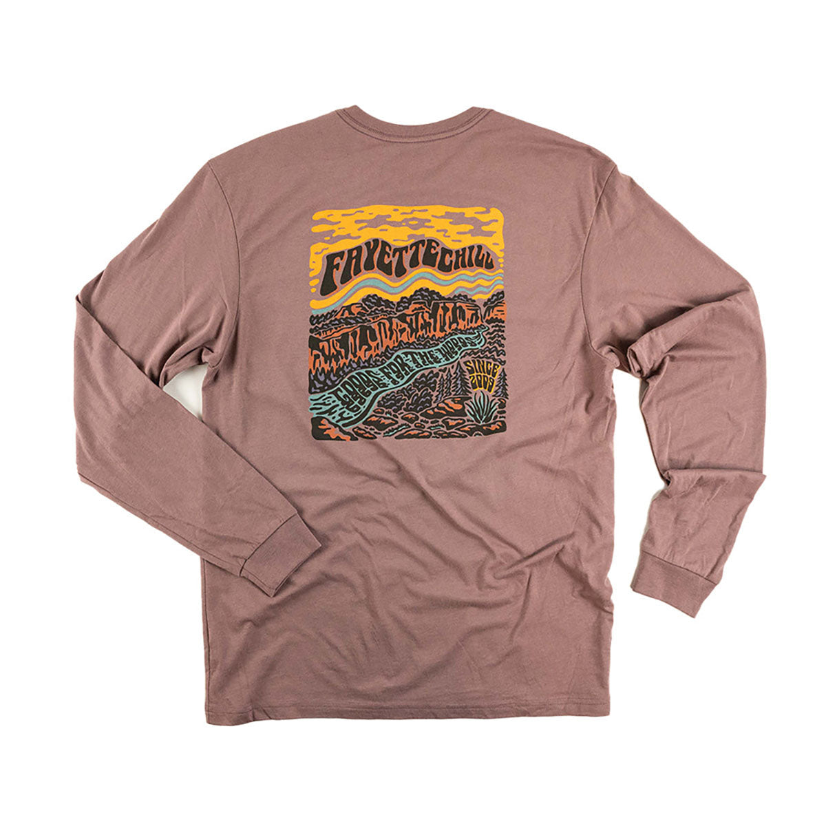 Fayettechill Buffalo Vista - LS Rose Taupe