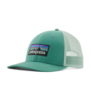 Patagonia P-6 Logo LoPro Trucker Hat HTLG Heartleaf Green