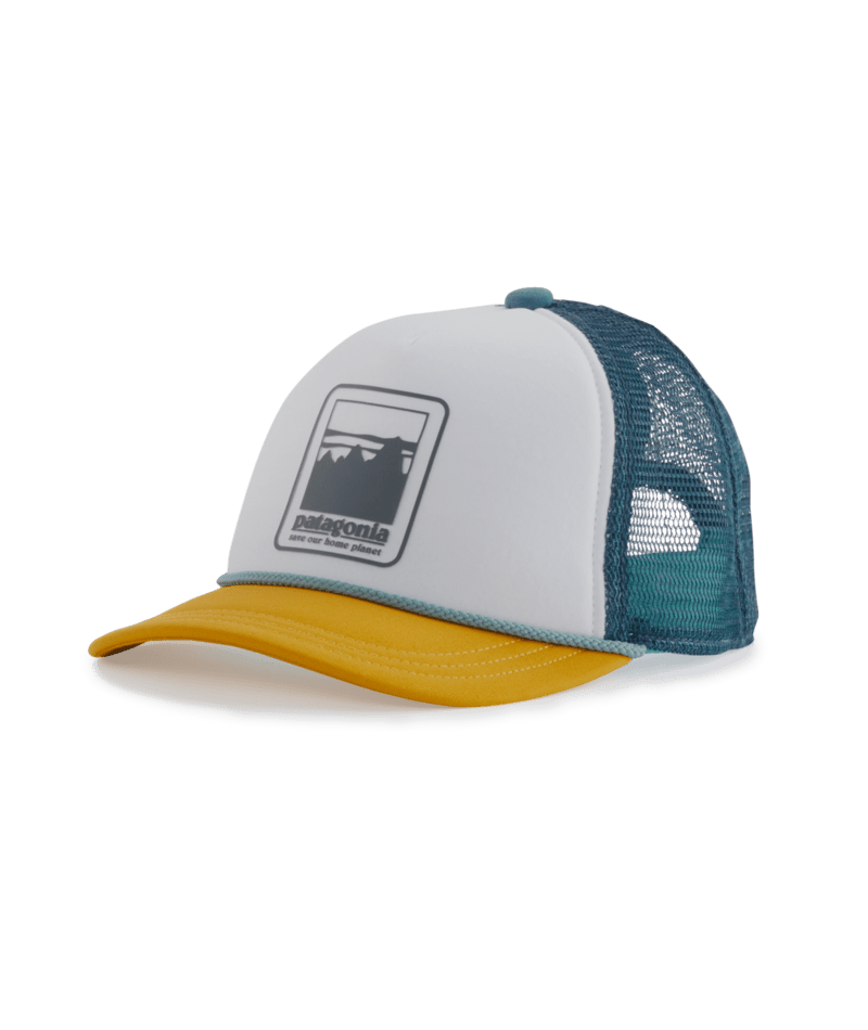 Patagonia Kids' Interstate Hat AMPG Activism Arch: Light Plume Grey