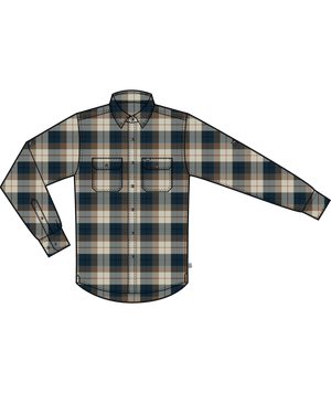Fjallraven Men's Singi Heavy Flannel Shirt 227 Dark Sand