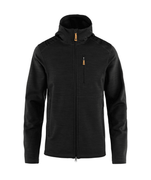 Fjallraven M Keb Fleece Hoodie FW23 550 Black