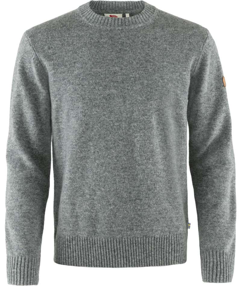 Fjallraven M Ovik Round-neck Sweater 633 Dark Olive