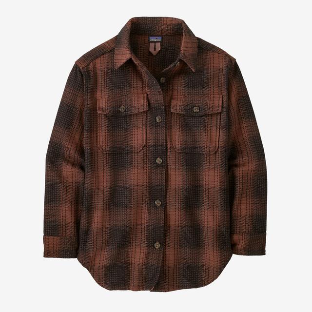 Patagonia M Fjord Loft Overshirt Jkt FTDU Frost: Dulse Mauve