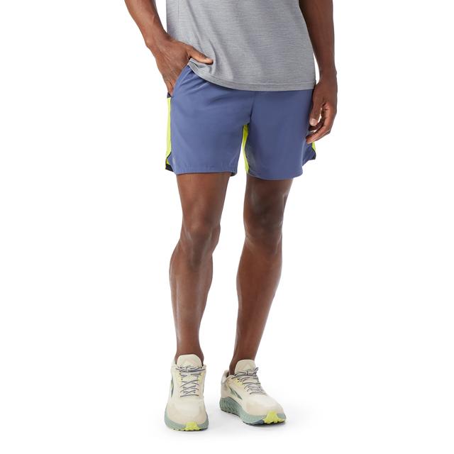 Smartwool Mens Active Lined 7 Short P43 Nightfall Blue