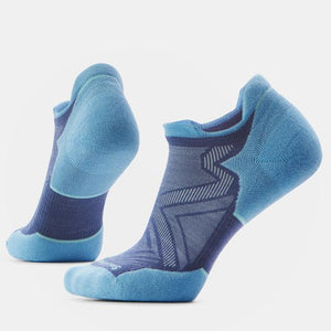 Smartwool Womens Run Targeted Cushion Low Ankle Socks P43 Nightfall Blue