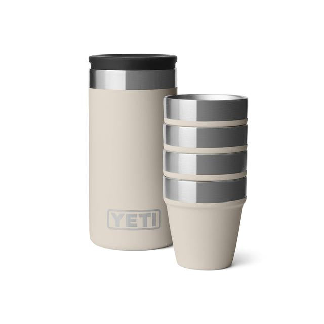 Yeti Shot Glasses and Case Cape Taupe