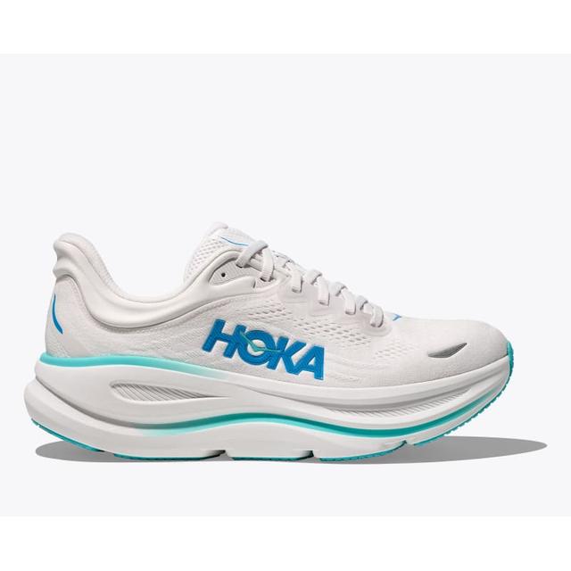 Hoka Mens Bondi 9 White/Hoka Blue