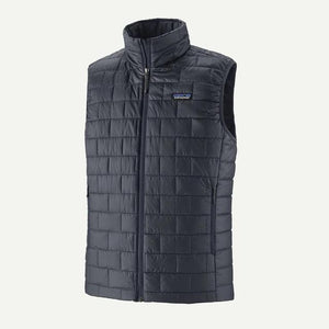 Patagonia Mens Nano Puff Vest SDB Smolder Blue / M