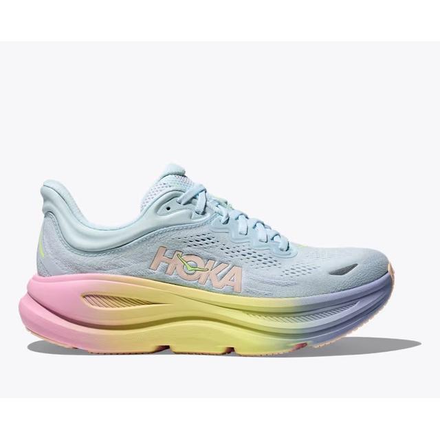 Hoka Womens Bondi 9 GNGB Glimmering Blue/Overcast