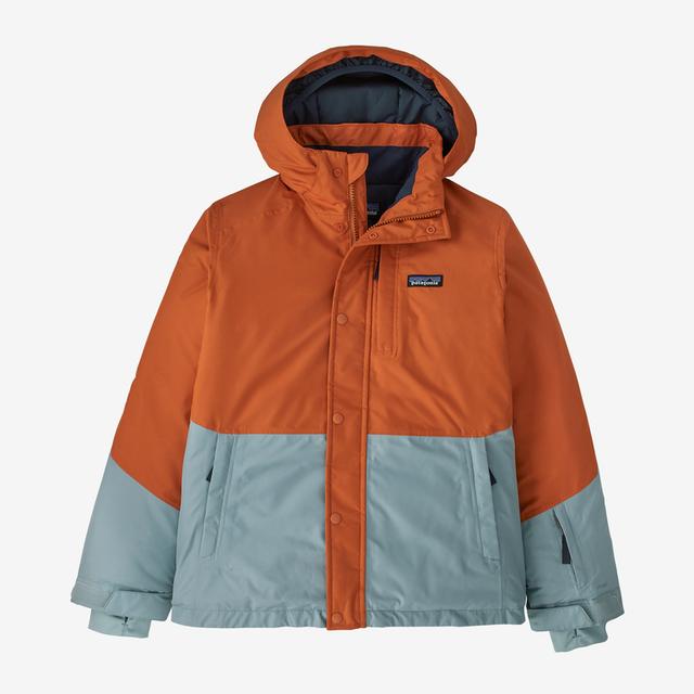 Patagonia Kids' Pulloverwder Town Jacket RTR Redtail Rust / L