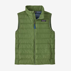 Patagonia Kids' Down Sweater Vest TNGR Terrain Green