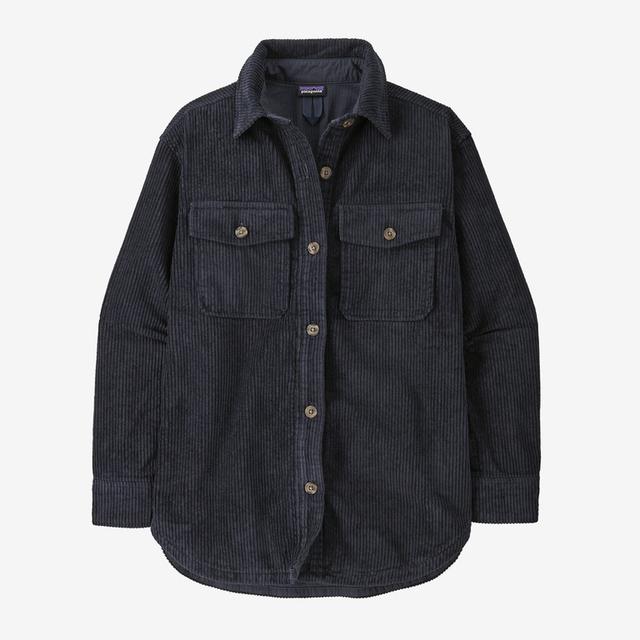 Patagonia W Corduroy Overshirt Jkt PIBL Pitch Blue