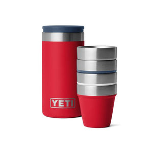 Yeti Shot Glasses and Case R/R/W/N/S/N