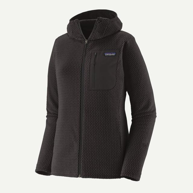 Patagonia Womens R1 Air Full-Zip Hoody BLK Black