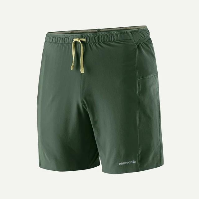 Patagonia Mens Strider Pro Shorts - 7 in. CNGR Canopy Green