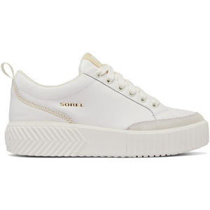 Sorel Womens Ona Ave Low Sneaker Waterproof 125 Sea Salt/Bleached Ceramic