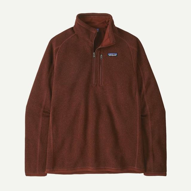 Patagonia Mens Better Sweater 1/4 Zip WNVA Woven Together: Dried Vanilla