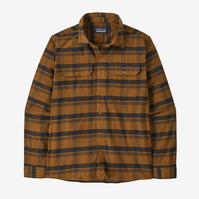 Patagonia M Canyonite Flannel Shirt RSBN Rush: Shelter Brown