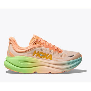 Hoka Mens Bondi 9 Frost/Pale Tangerine