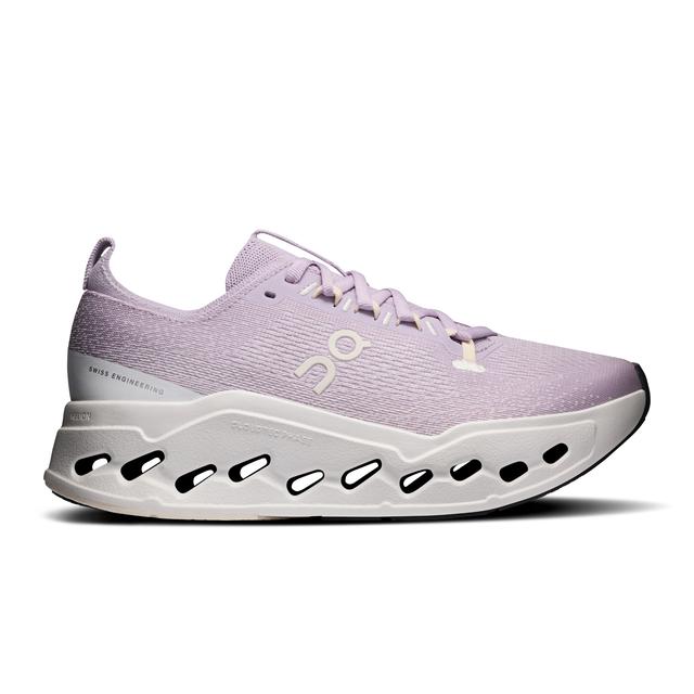 On Running Womens Cloudsurfer Max Foxglove | Ivory