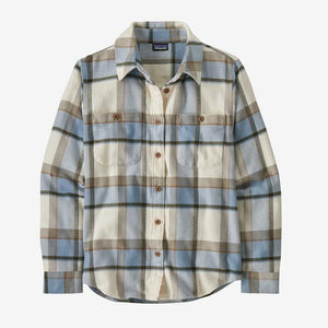 Patagonia W Fjord Flannel Shirt SRNL Sunrise Ridge: Natural