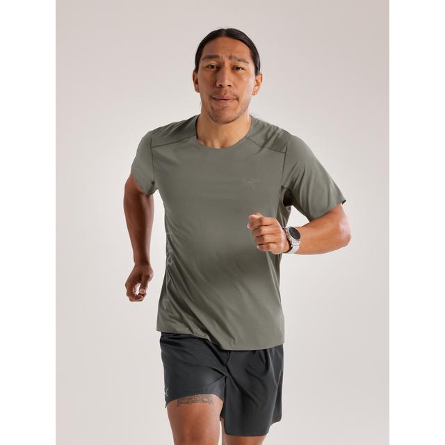 Arcteryx Mens Norvan Downword Logo Short Sleeve Forage/Tatsu