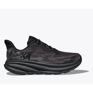 Hoka Mens Clifton 9 Wide BBLC Black/Black