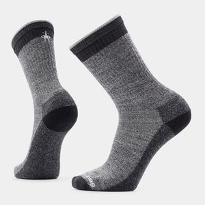Smartwool Mens Everyday Rollinsville Crew Socks H85 Ash/Charcoal