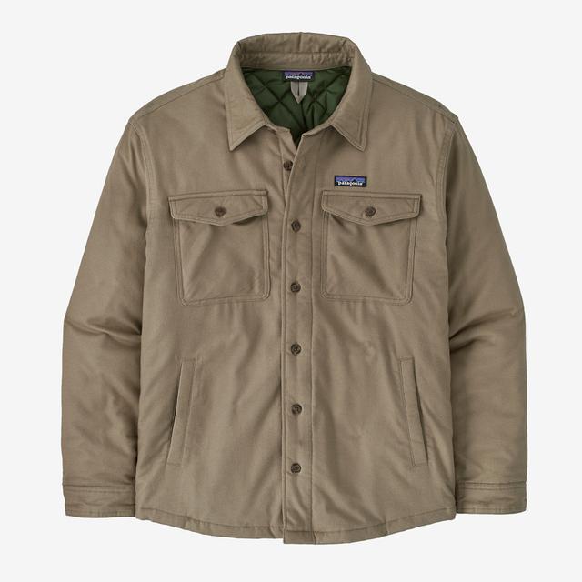 Patagonia M LW Insulated Fjord Flannel Shirt WMB William: Smolder Blue / L